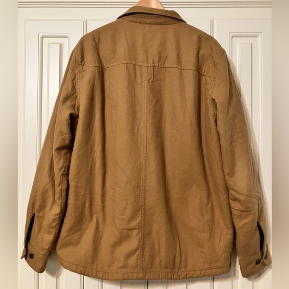 The North Face XL Campshire Tan Button Up Fleece Lined Shirt Jacket - Picture 2 of 9
